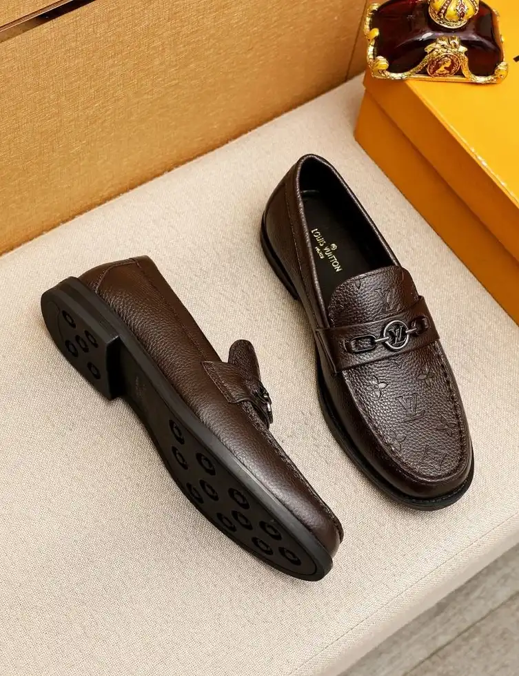 hype LV Leather Shoes