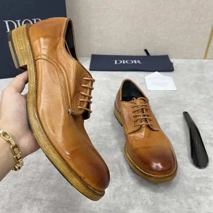 hype Christian Dior Leather Shoes