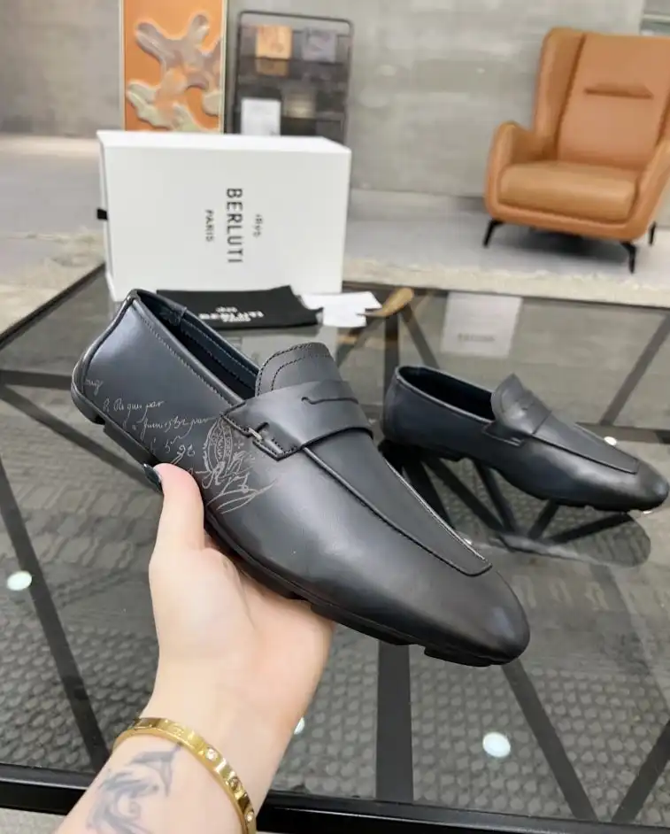 hype Berluti Leather Shoes