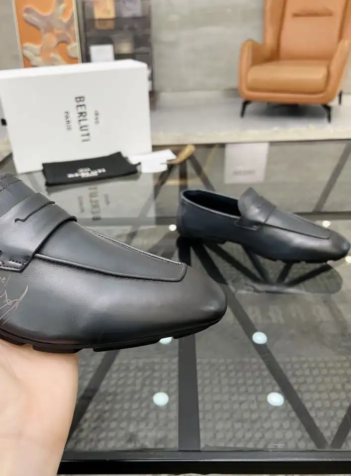 hype Berluti Leather Shoes