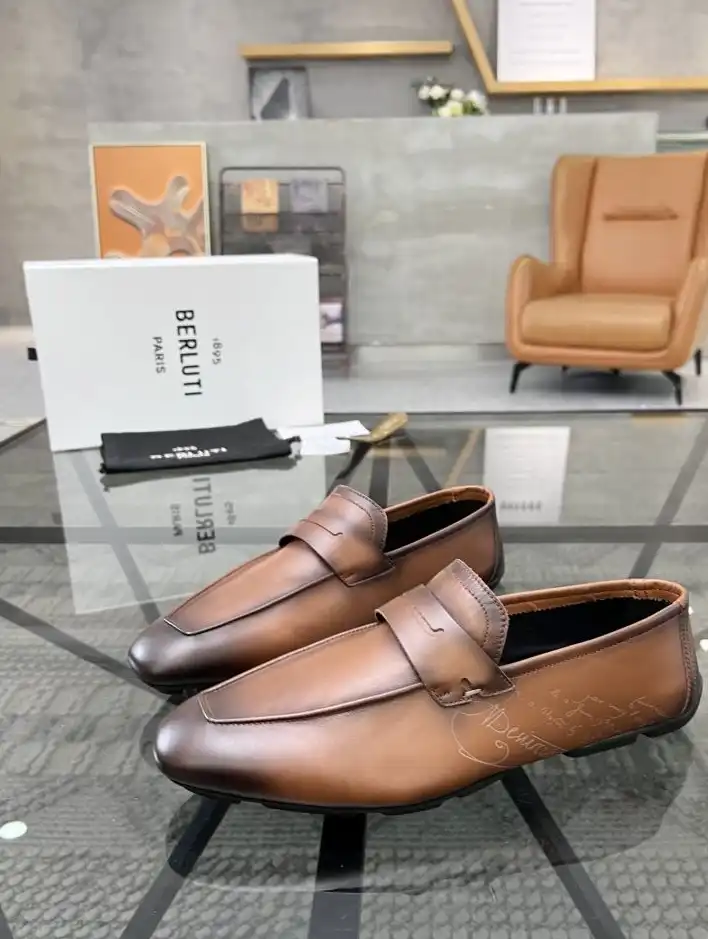 hype Berluti Leather Shoes