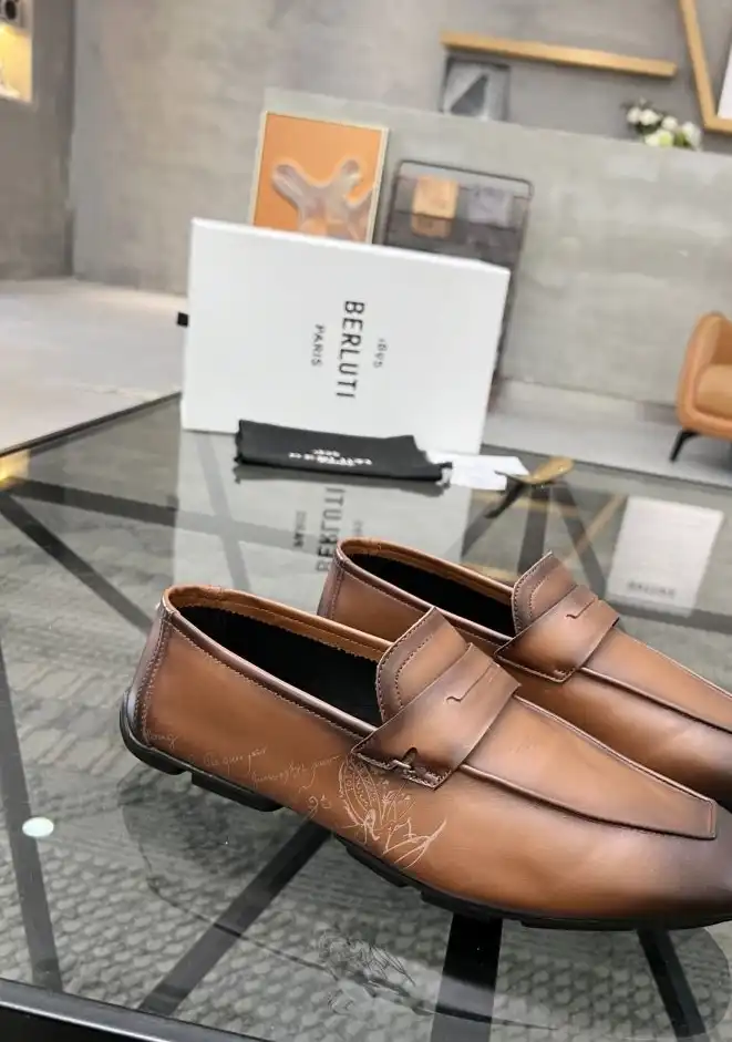 hype Berluti Leather Shoes