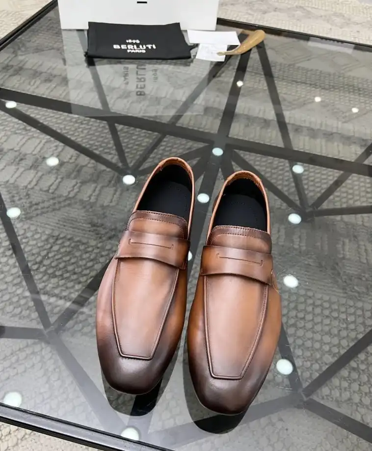 hype Berluti Leather Shoes