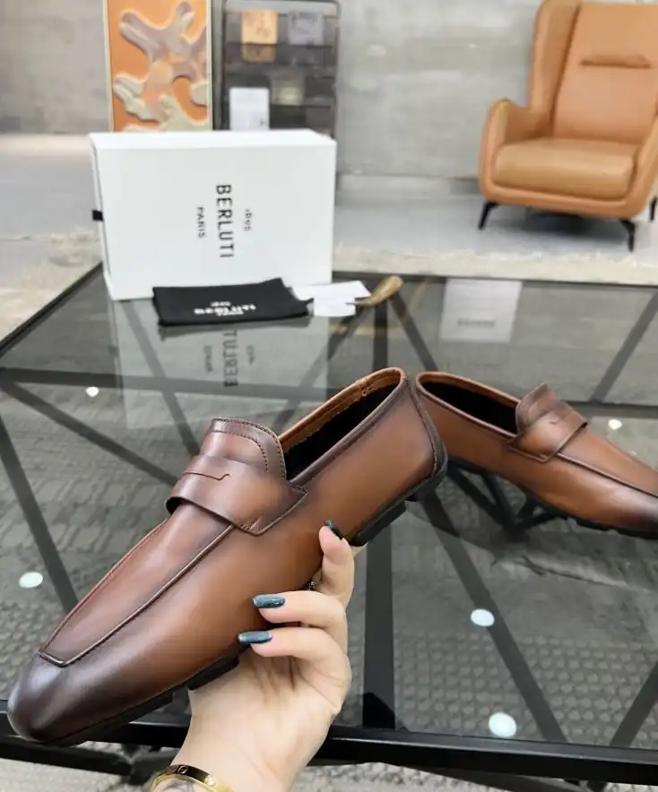 hype Berluti Leather Shoes