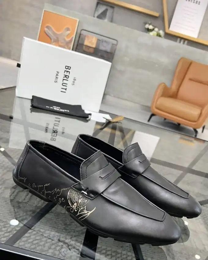 hype Berluti Leather Shoes