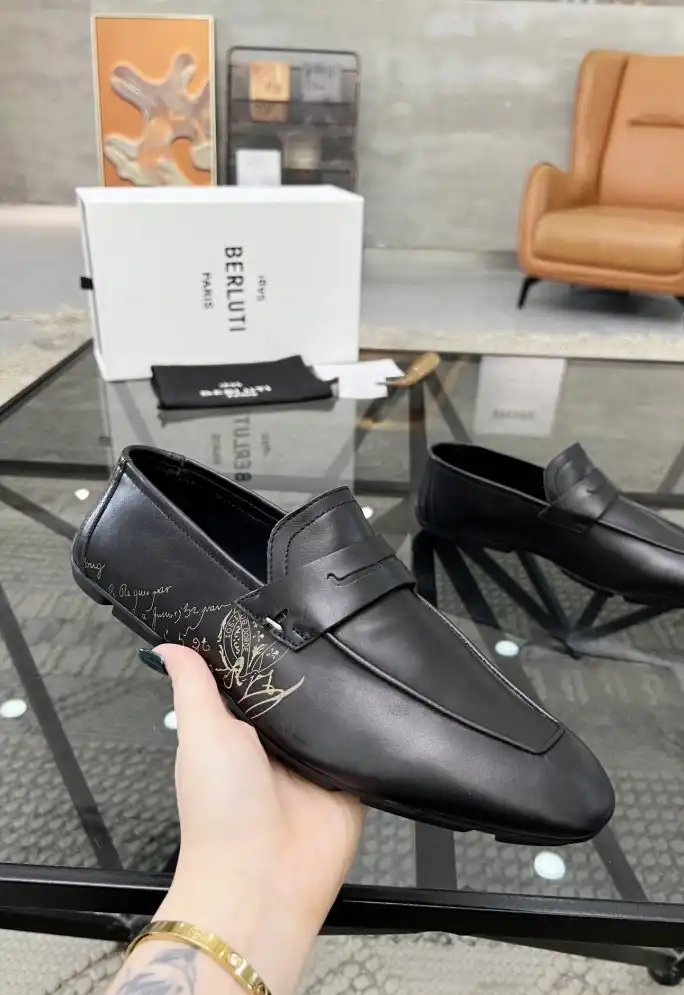 hype Berluti Leather Shoes