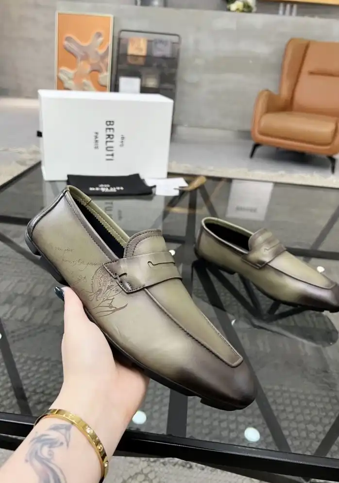 hype Berluti Leather Shoes