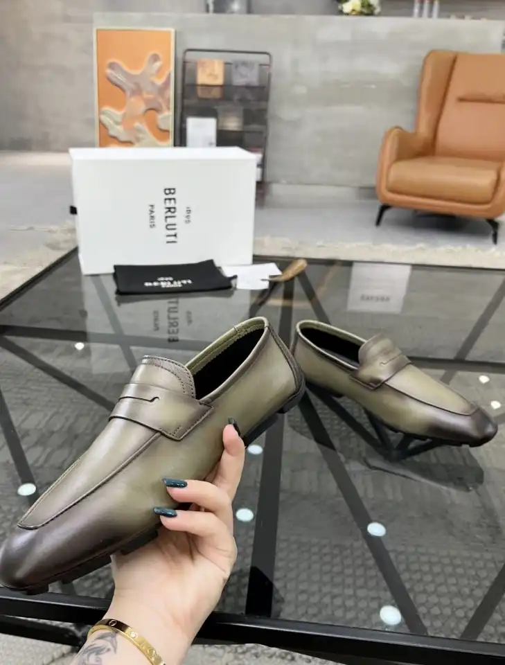 hype Berluti Leather Shoes