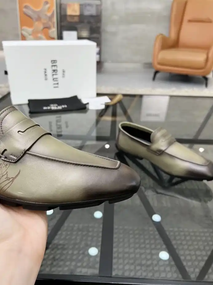 hype Berluti Leather Shoes