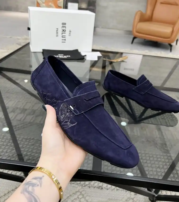 hype Berluti Leather Shoes