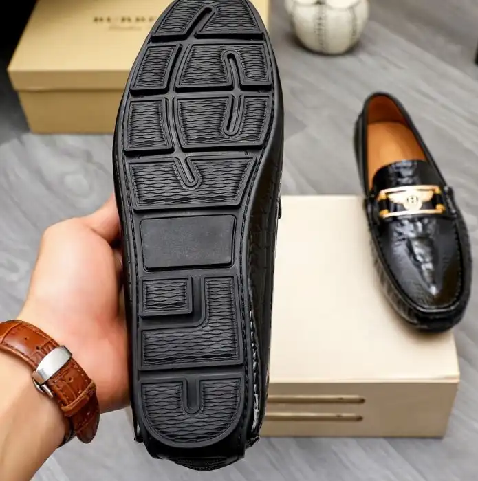 hype Burberry Leather Shoes