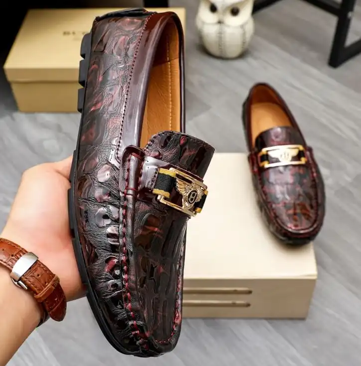 hype Burberry Leather Shoes