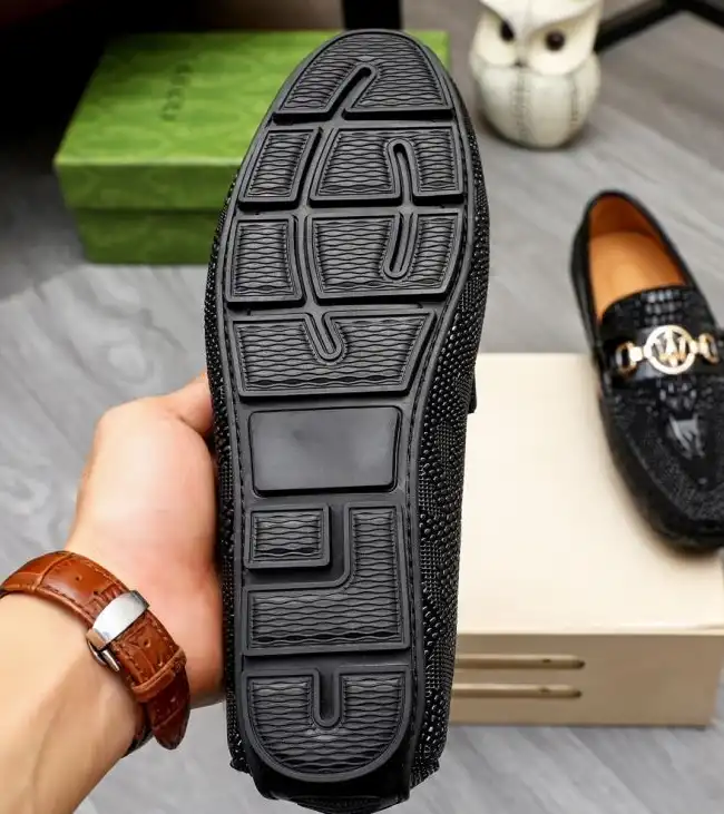 hype Gucci Leather Shoes