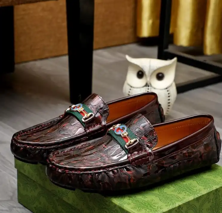 hype Gucci Leather Shoes