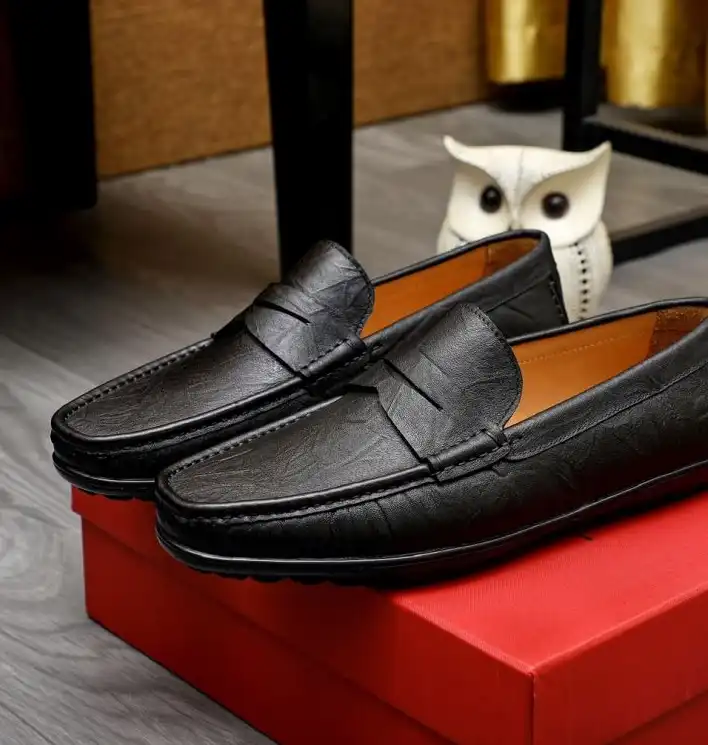 hype Ferragamo Leather Shoes