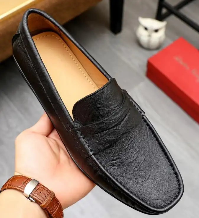 hype Ferragamo Leather Shoes