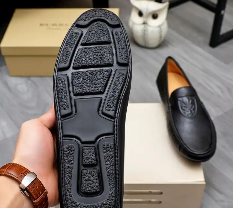 hype Burberry Leather Shoes