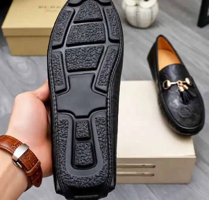 hype Burberry Leather Shoes