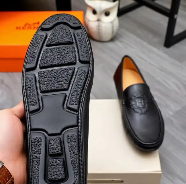 hype Hermes Leather Shoes