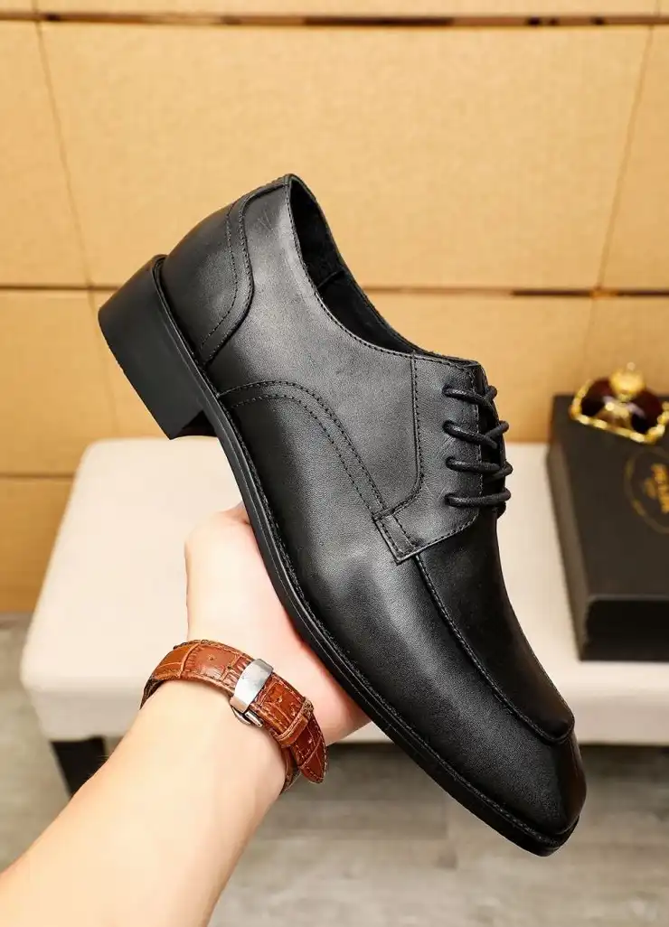 hype Prada Leather Shoes