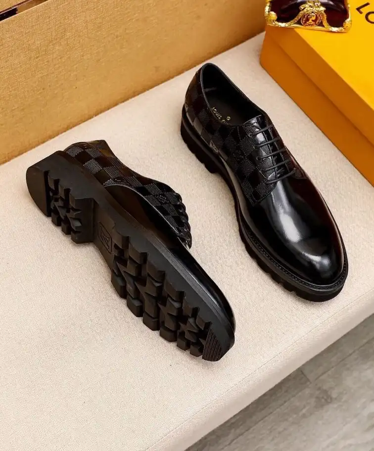 hype LV Leather Shoes