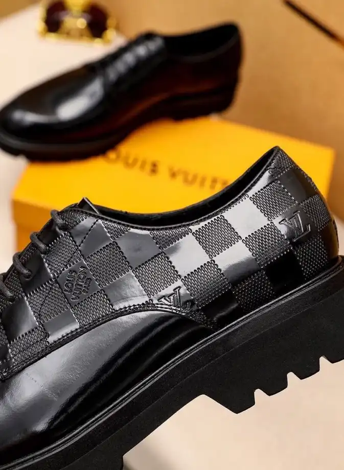 hype LV Leather Shoes