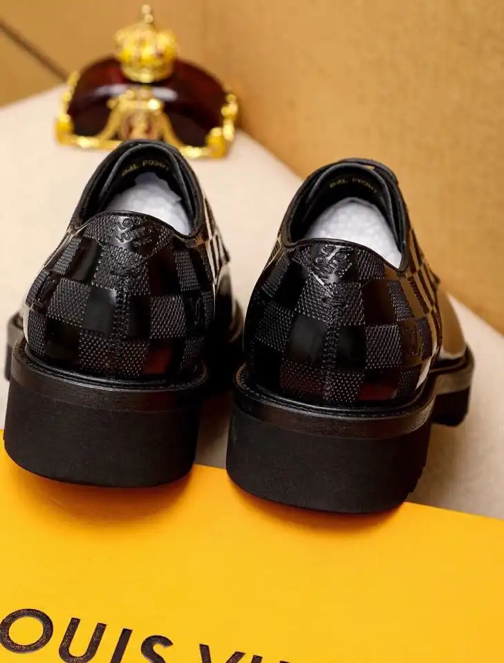 hype LV Leather Shoes