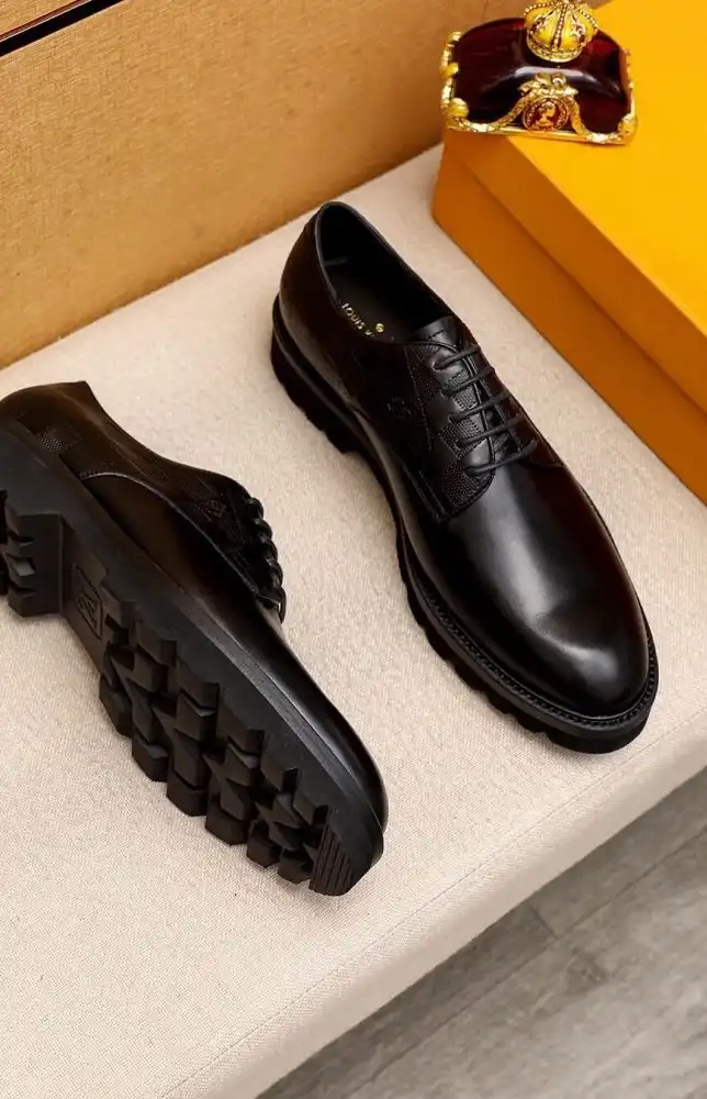 hype LV Leather Shoes