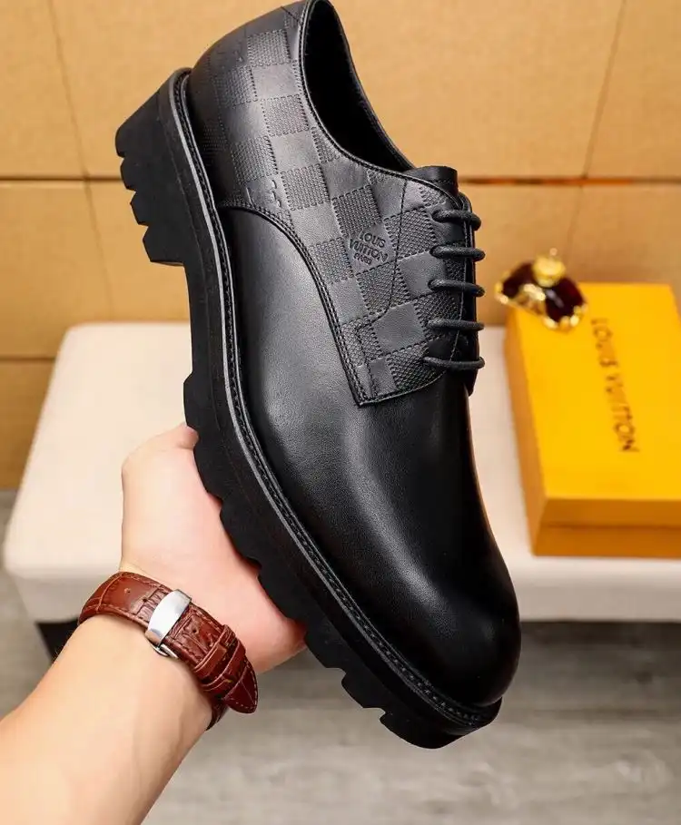 hype LV Leather Shoes