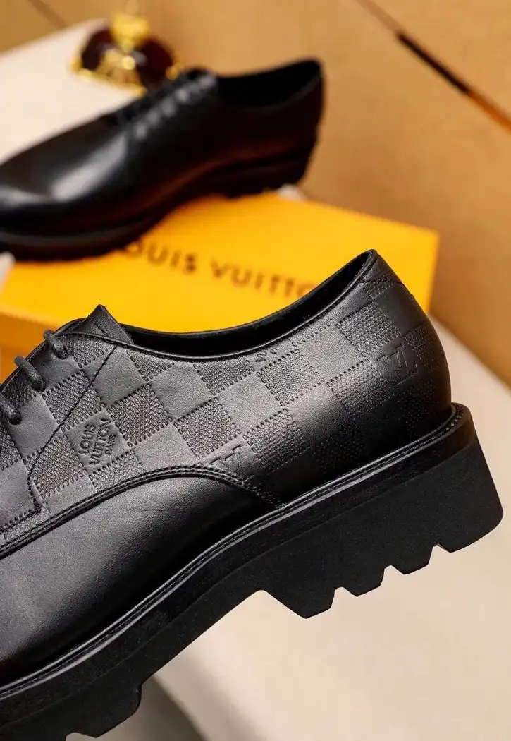 hype LV Leather Shoes