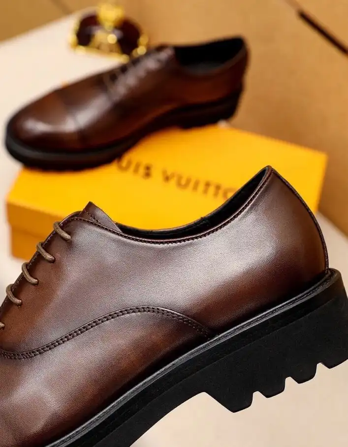 hype LV Leather Shoes