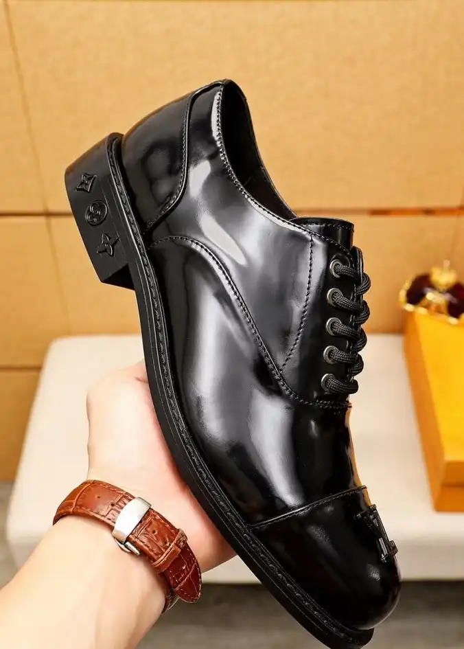 hype LV Leather Shoes