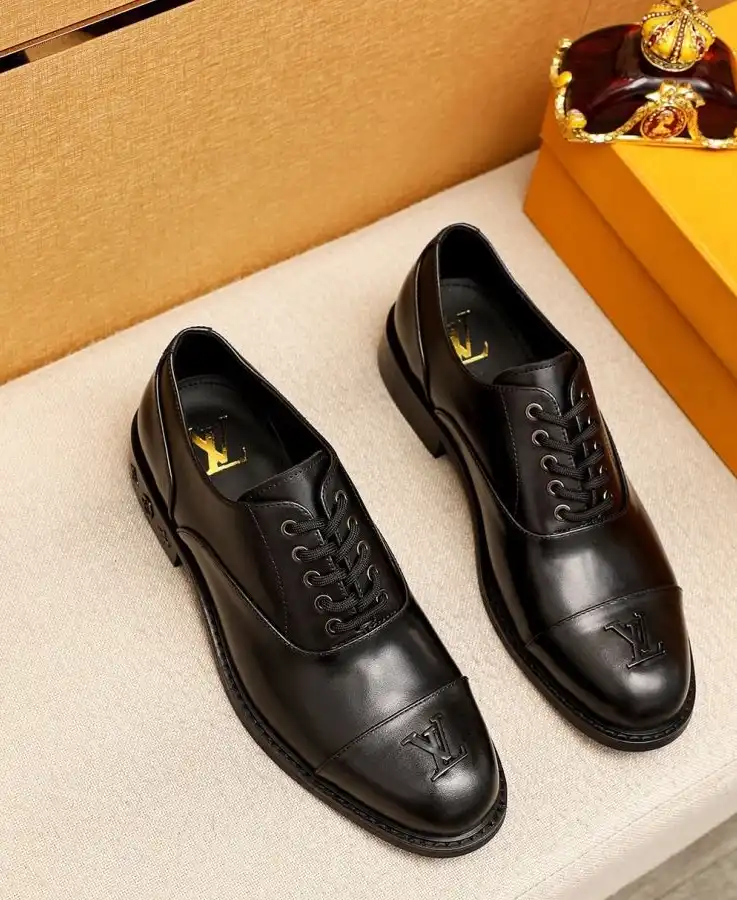 hype LV Leather Shoes