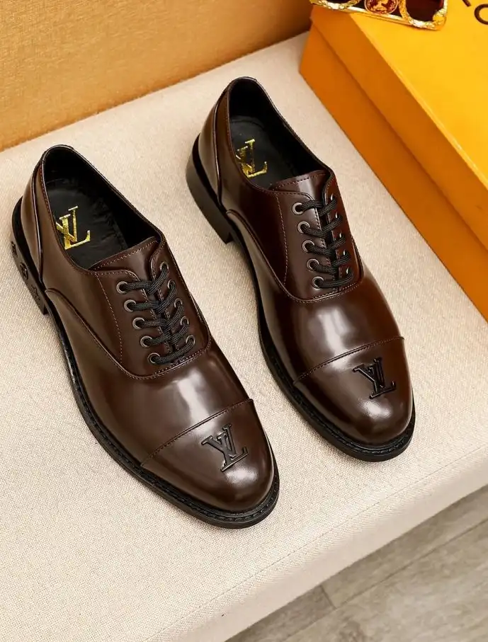 hype LV Leather Shoes