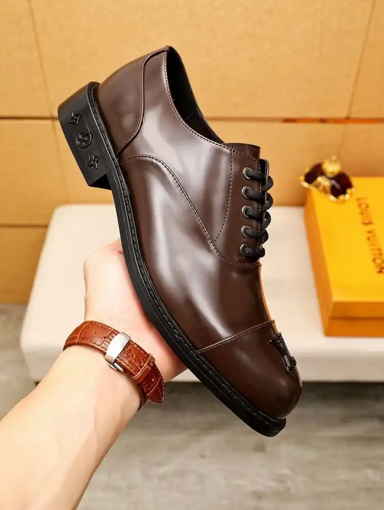 hype LV Leather Shoes