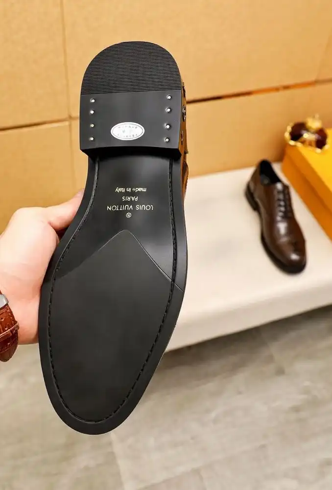 hype LV Leather Shoes