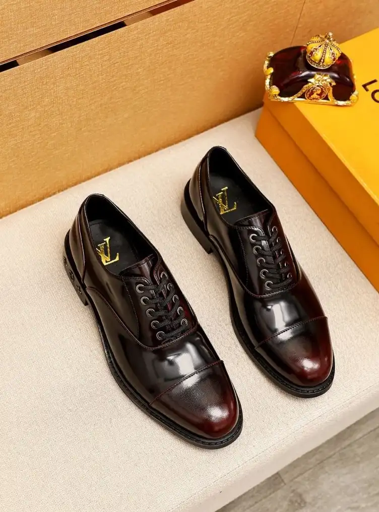 hype LV Leather Shoes