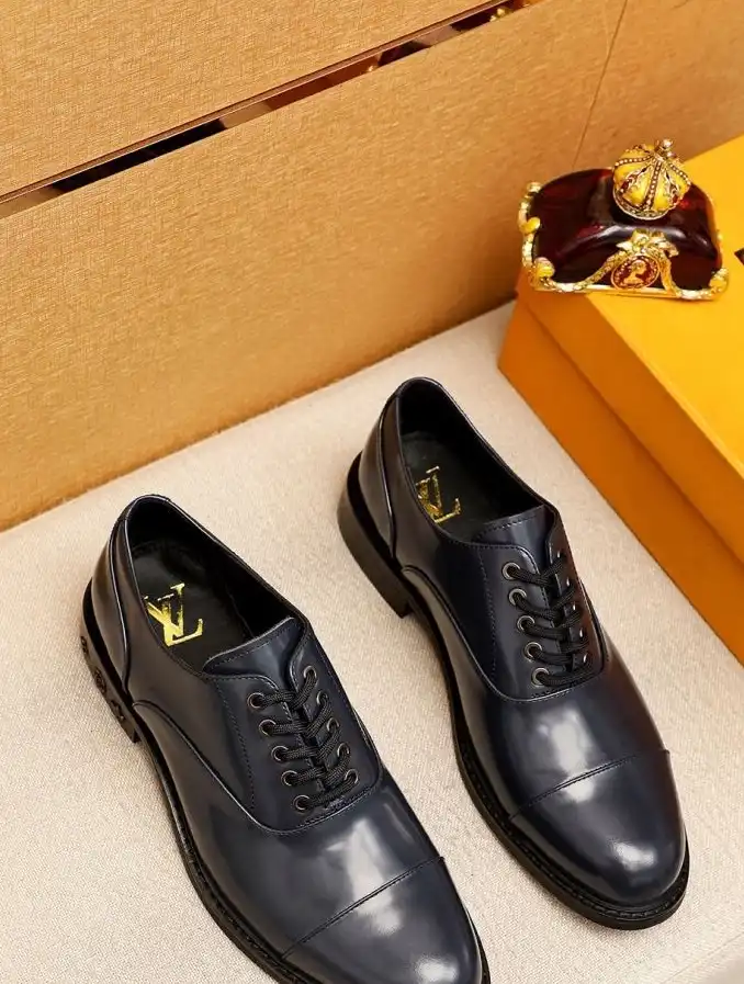 hype LV Leather Shoes