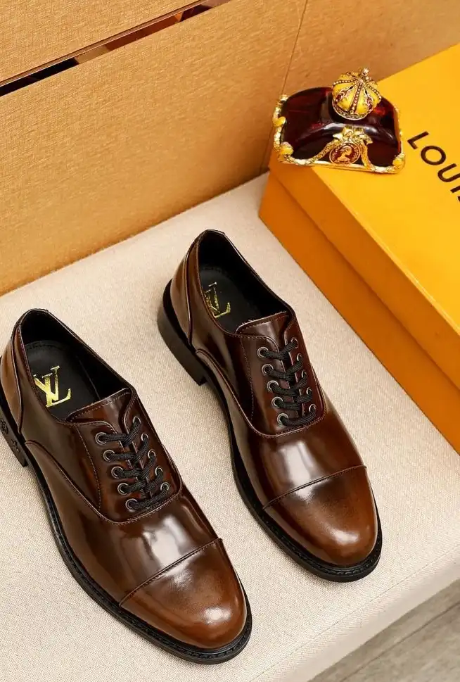 hype LV Leather Shoes