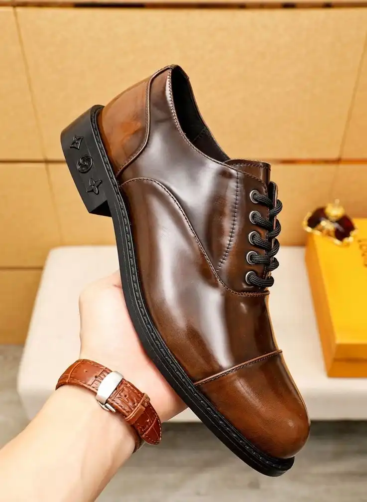 hype LV Leather Shoes