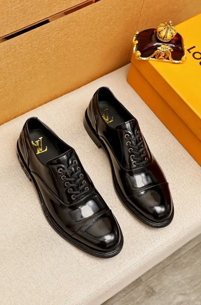 hype LV Leather Shoes