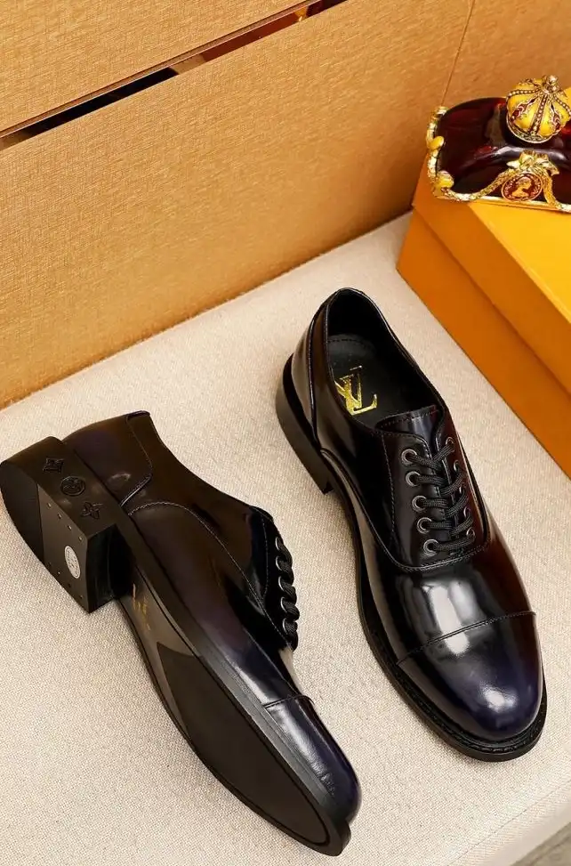 hype LV Leather Shoes