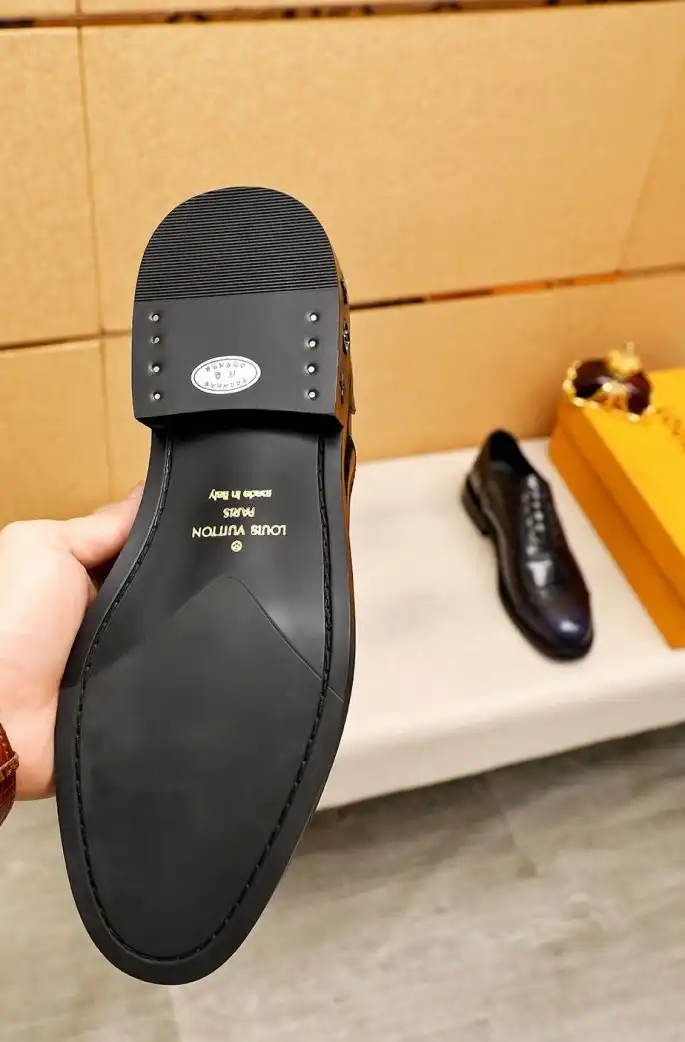 hype LV Leather Shoes