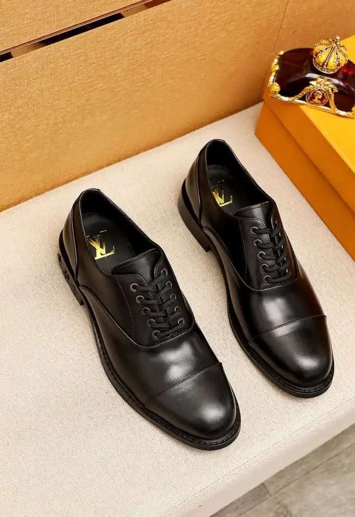 hype LV Leather Shoes