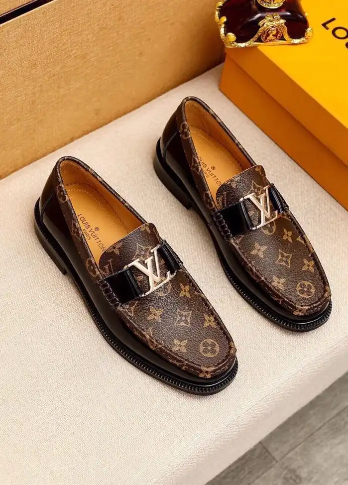 hype LV Leather Shoes