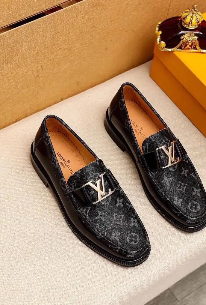 hype LV Leather Shoes