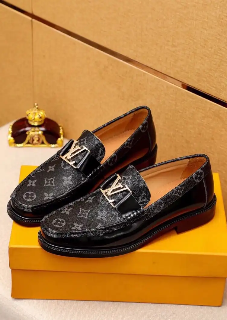 hype LV Leather Shoes