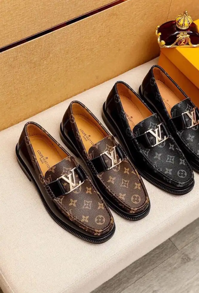 hype LV Leather Shoes