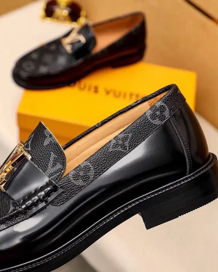 hype LV Leather Shoes