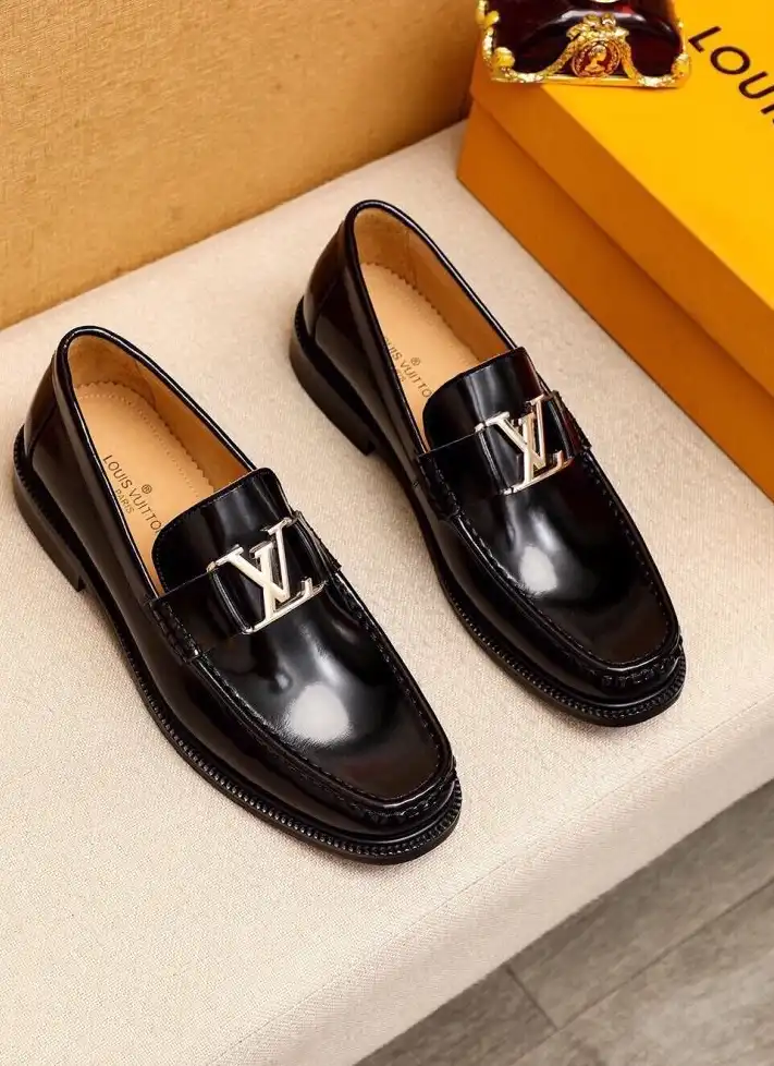 hype LV Leather Shoes